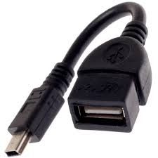 Cabo USB Femea x mini USB v3