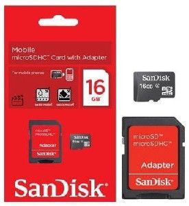 Cartão de memoria sandisk 16gb